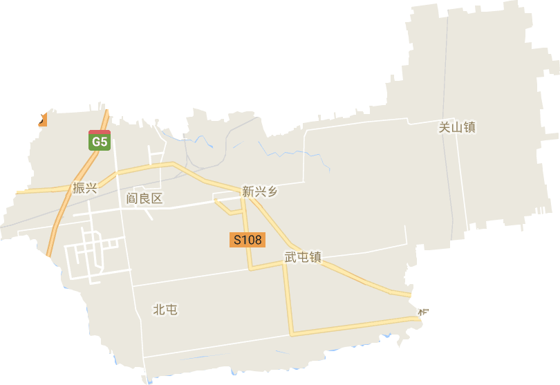 阎良区电子地图