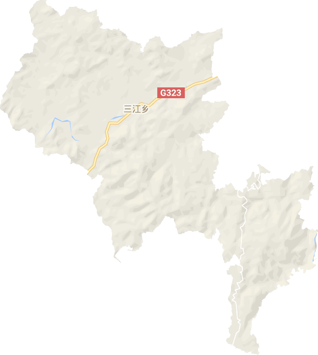 三江乡电子地图