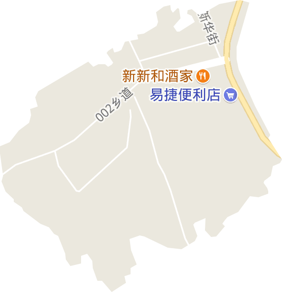 新和华侨农场电子地图
