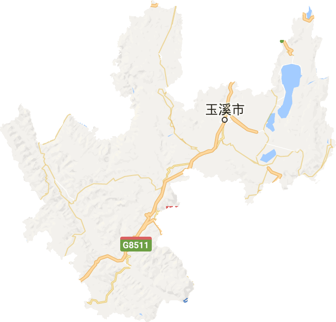 玉溪市电子地图