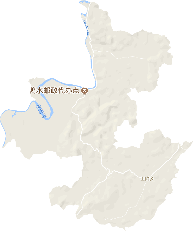 上降乡电子地图