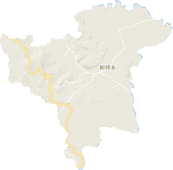 彬桥乡电子地图