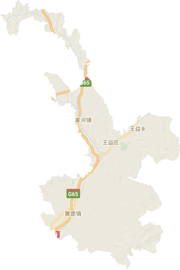王益区电子地图