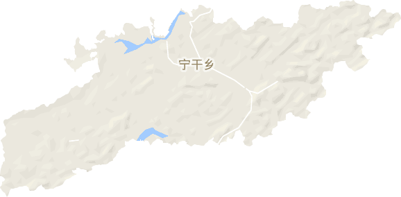 宁干乡电子地图