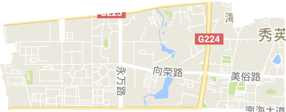 秀英街道电子地图