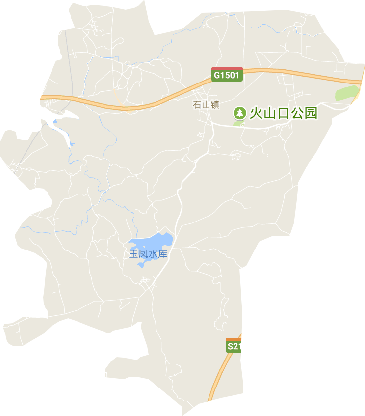 石山镇电子地图