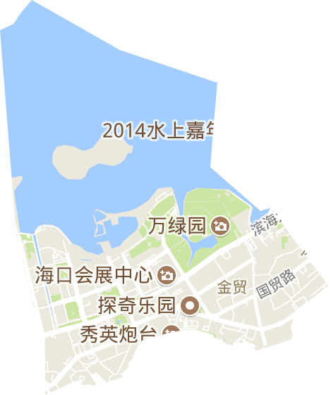 金贸街道电子地图