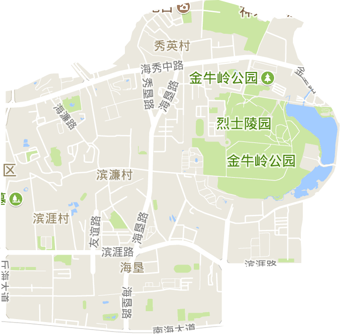 海垦街道电子地图