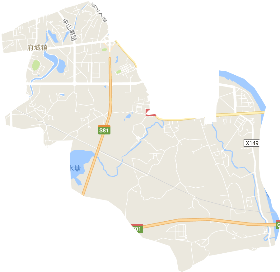 凤翔街道电子地图