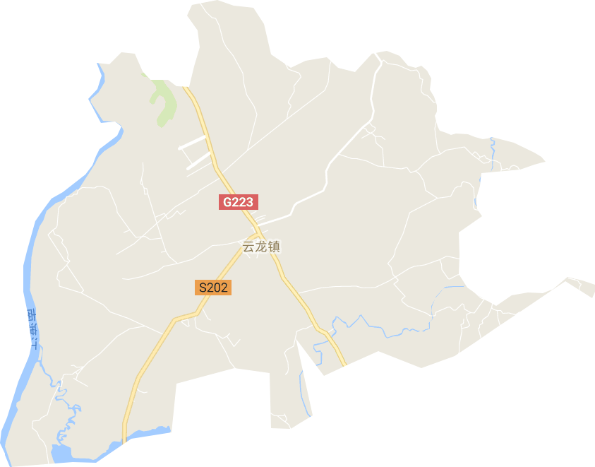云龙镇电子地图