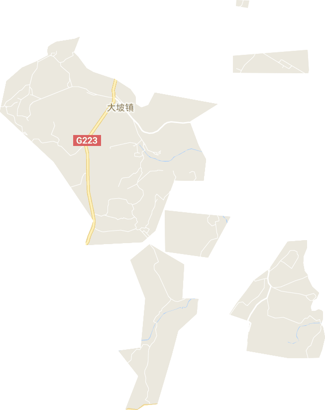 大坡镇电子地图
