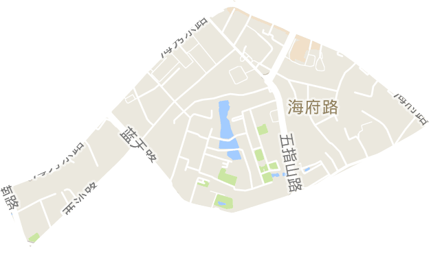 海府街道电子地图