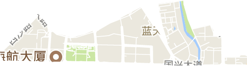蓝天街道电子地图