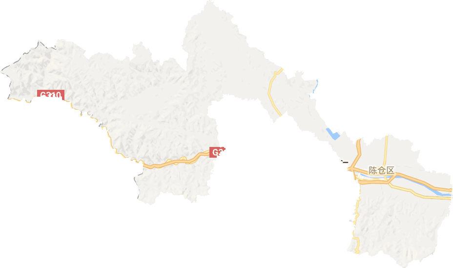 陈仓区电子地图