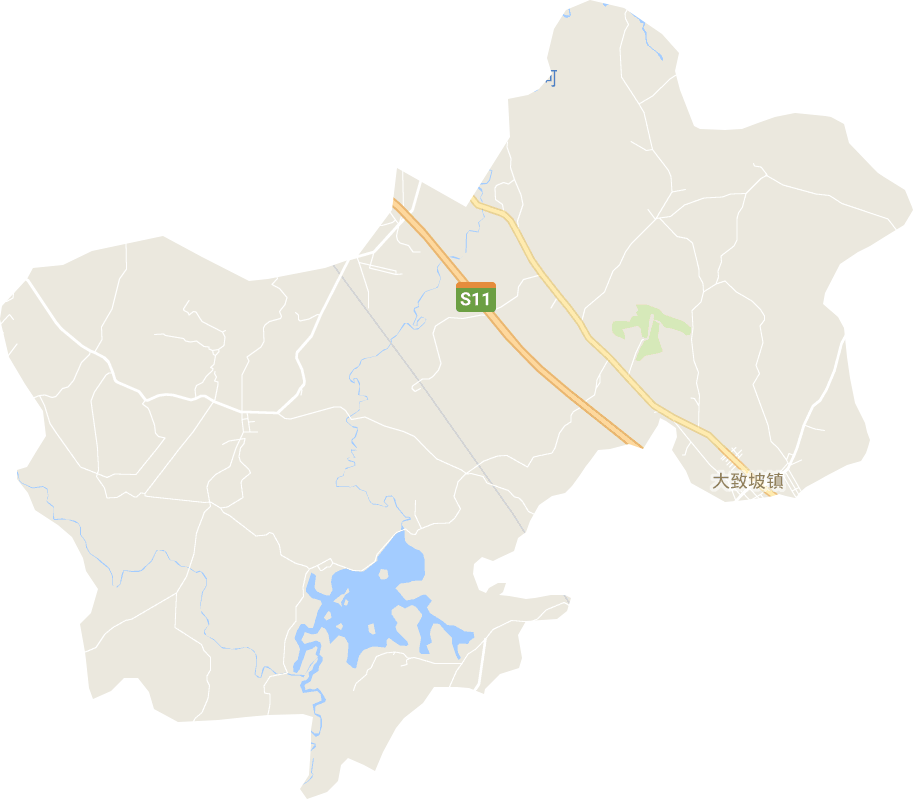 大致坡镇电子地图