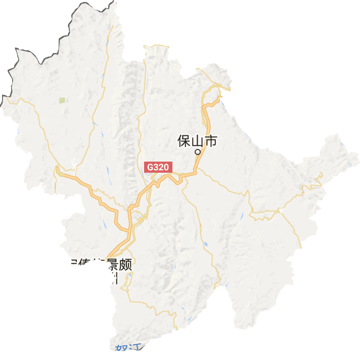 保山市电子地图