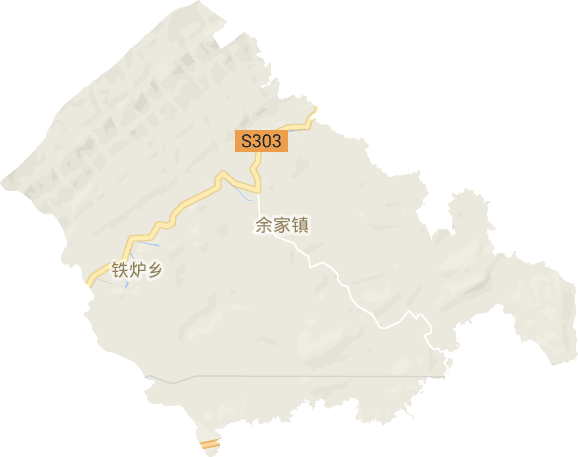 余家镇电子地图