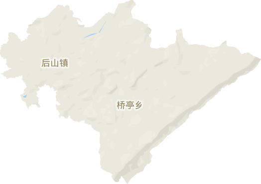 后山镇电子地图