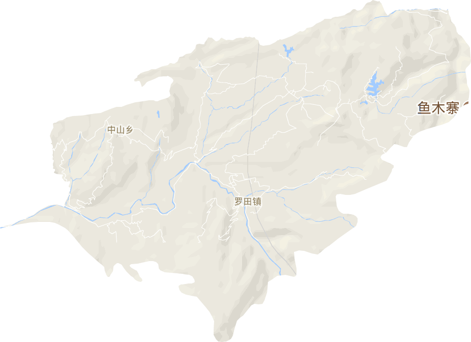 罗田镇电子地图