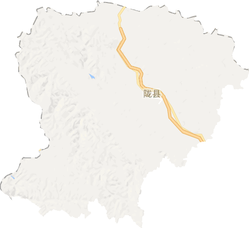 陇县电子地图