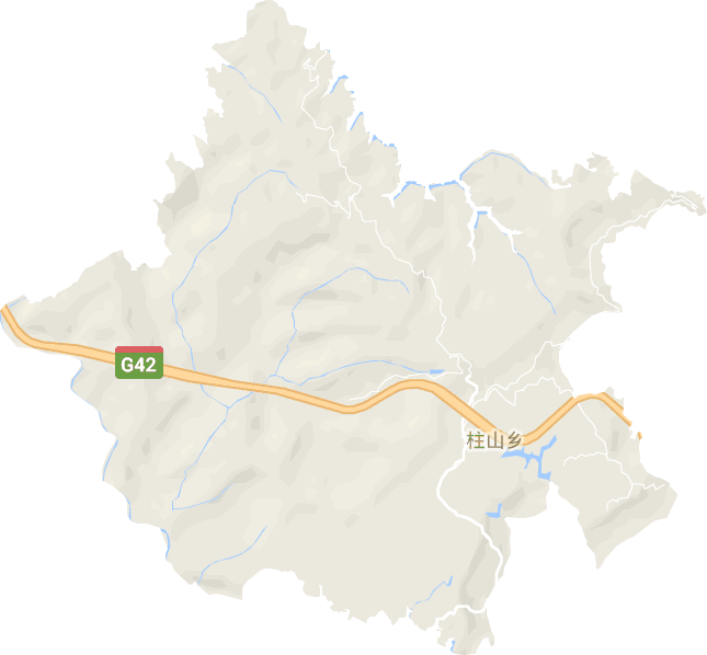 柱山乡电子地图