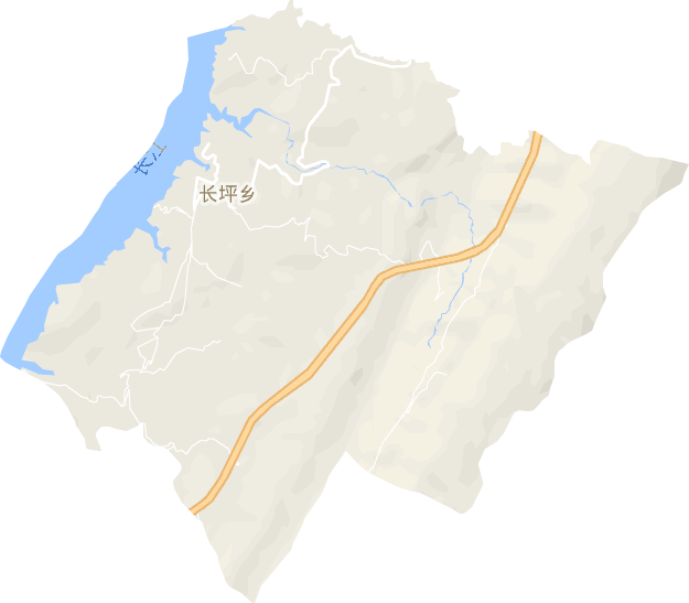 长坪乡电子地图