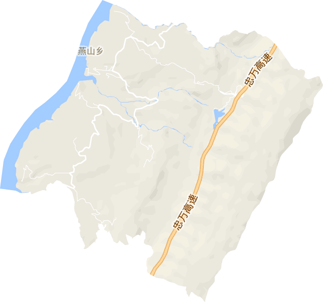 燕山乡电子地图