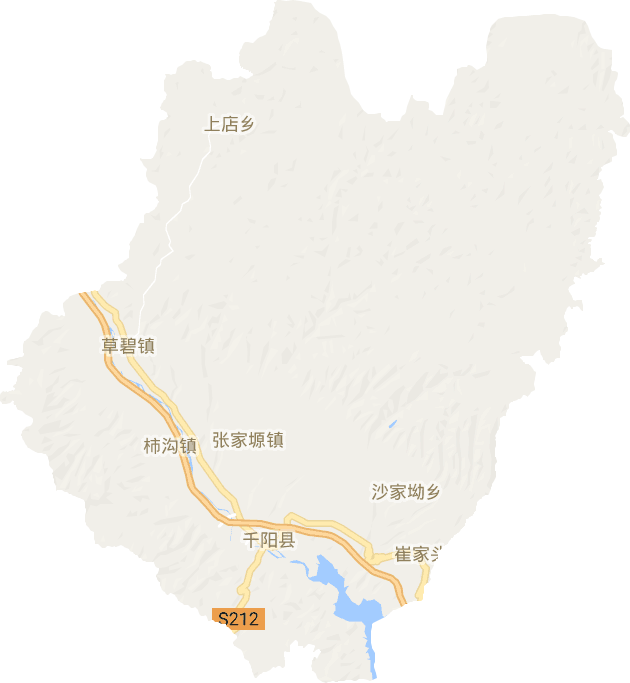 千阳县电子地图