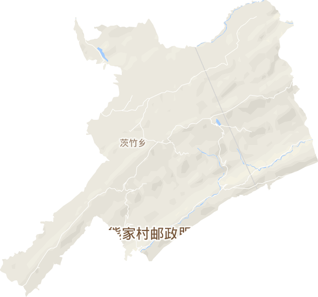 茨竹乡电子地图
