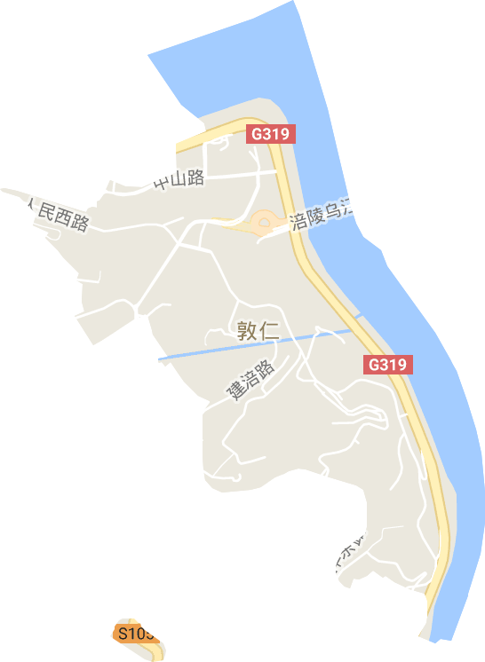 敦仁街道电子地图