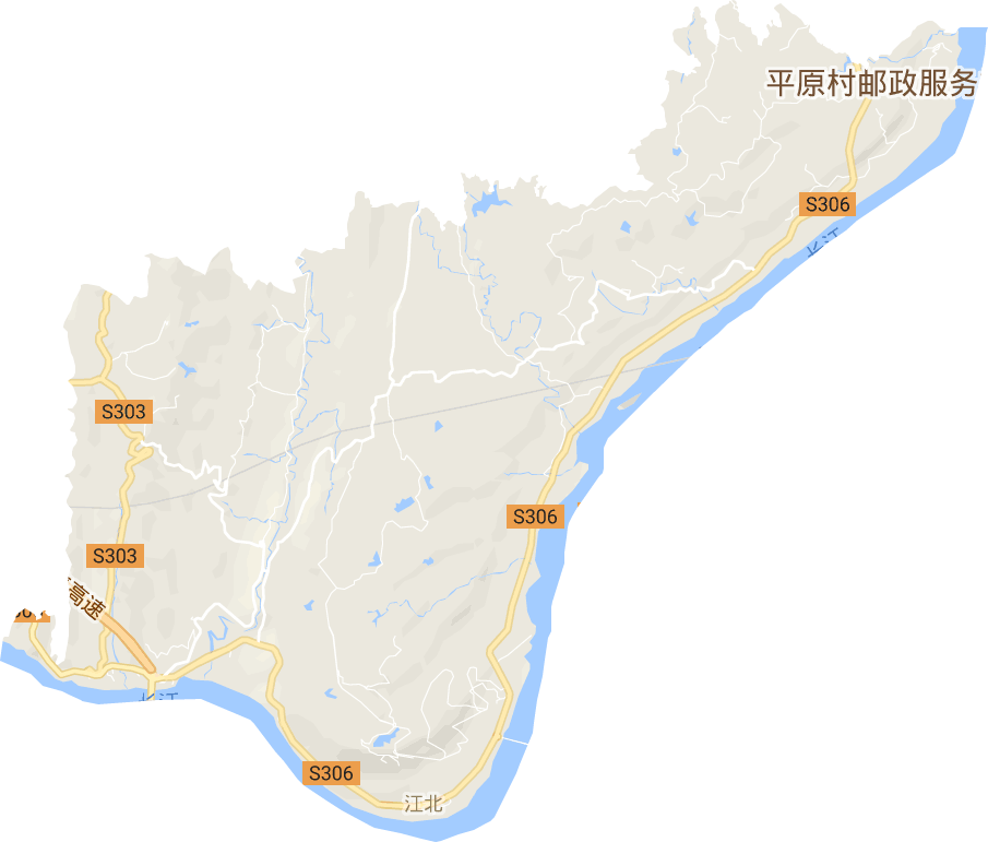 江北街道电子地图