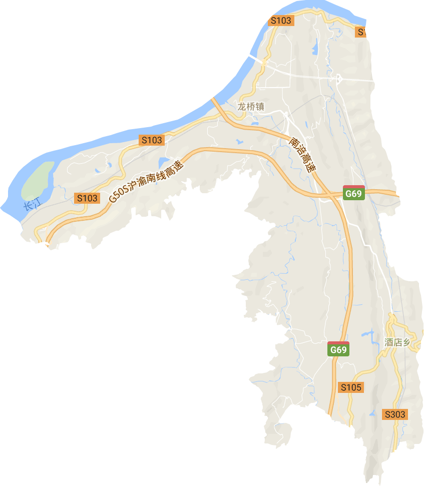 龙桥街道电子地图