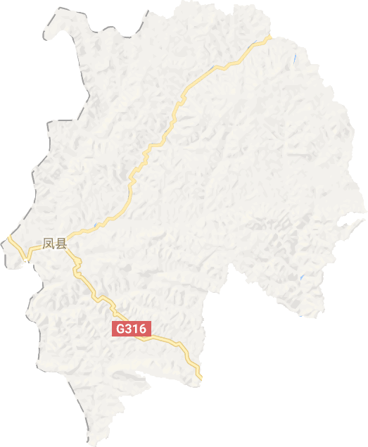 凤县电子地图