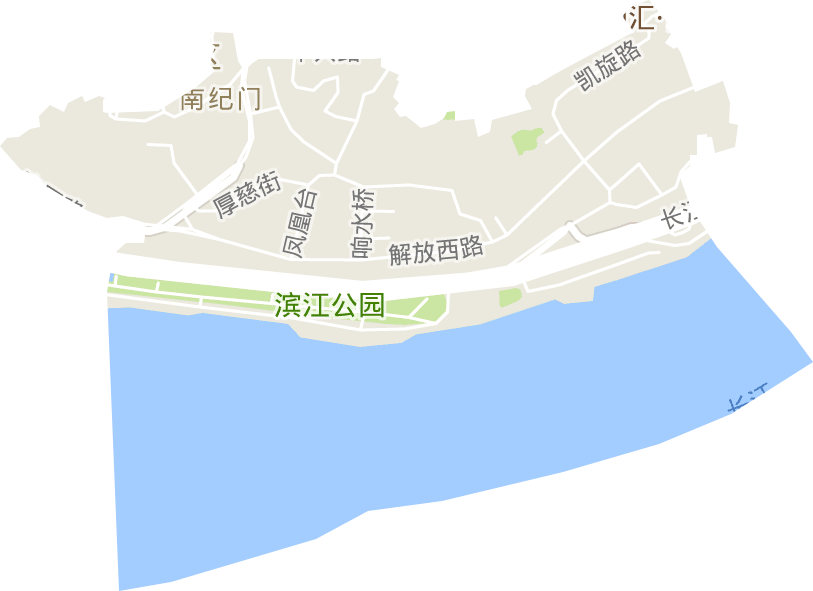 南纪门街道电子地图