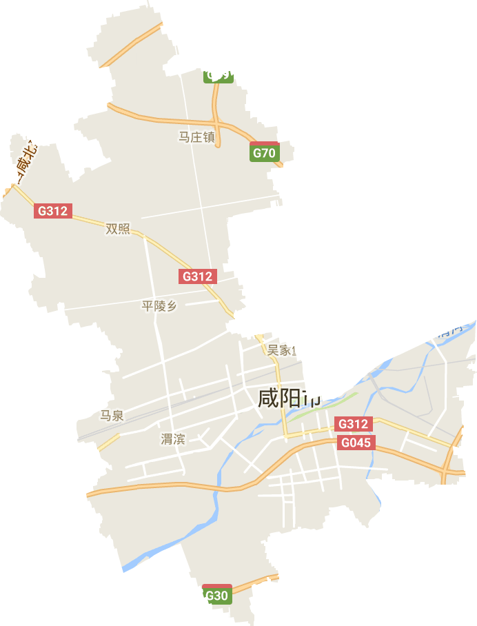 秦都区电子地图