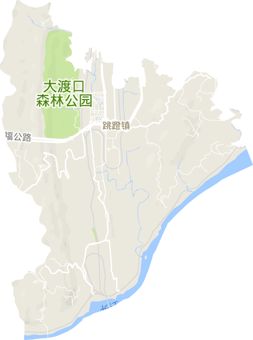 跳磴镇电子地图