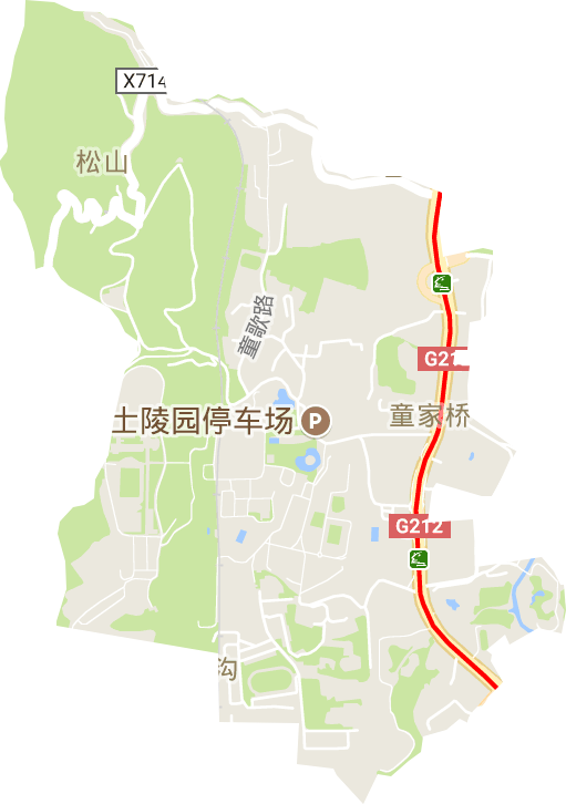 童家桥街道电子地图