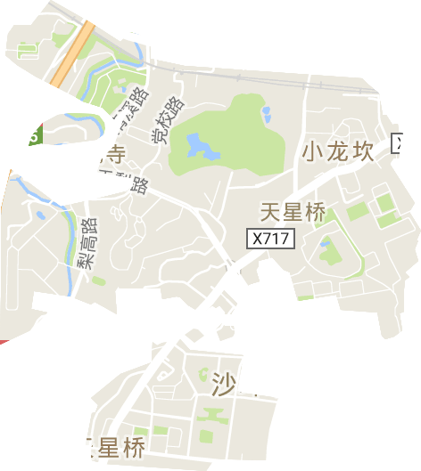 天星桥街道电子地图