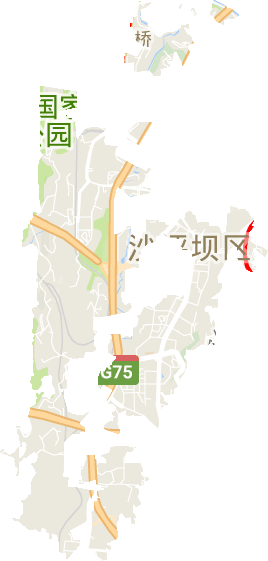 覃家岗街道电子地图