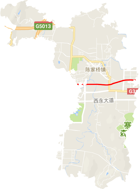 陈家桥街道电子地图