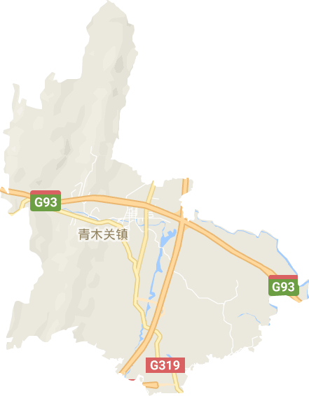 青木关镇电子地图