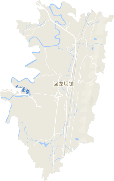 回龙坝镇电子地图