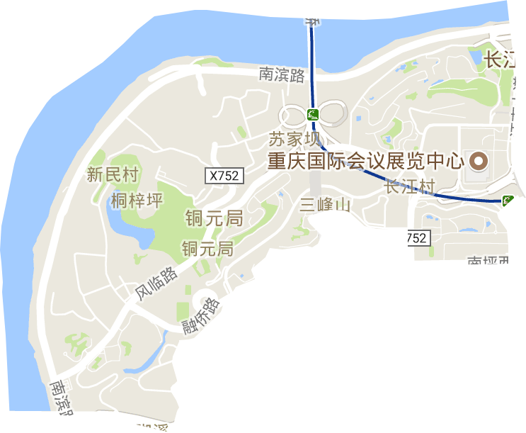 铜元局街道电子地图