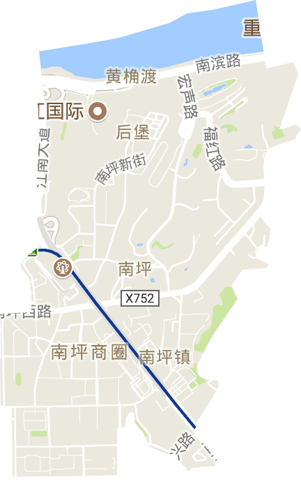南坪街道电子地图