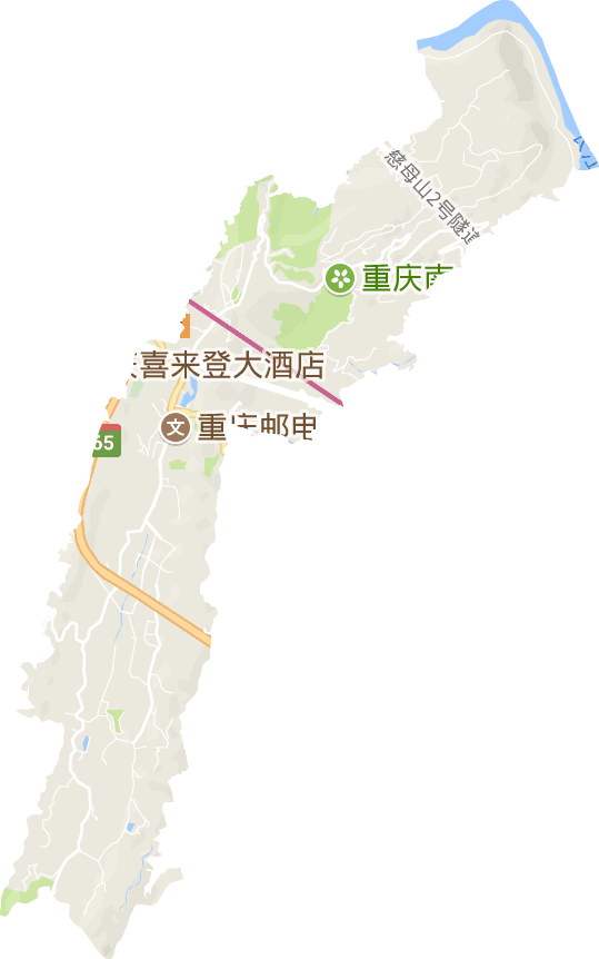 南山街道电子地图