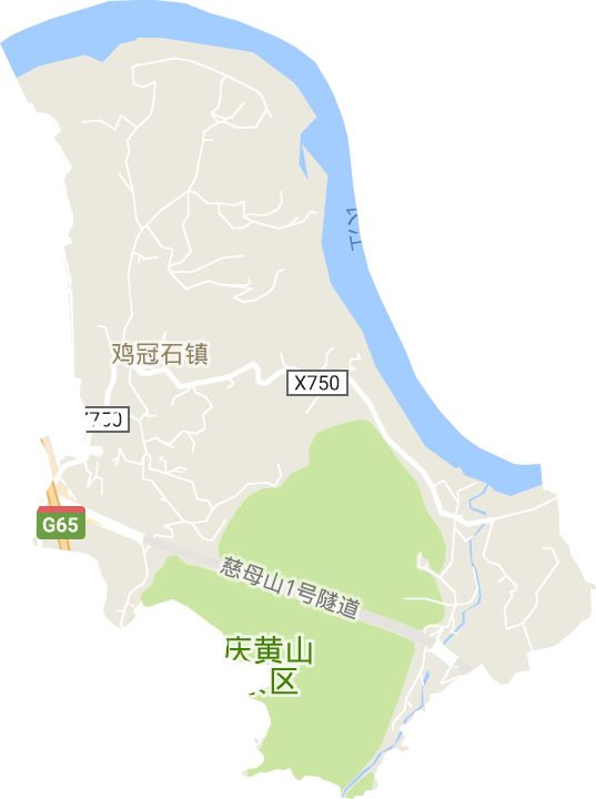 鸡冠石镇电子地图