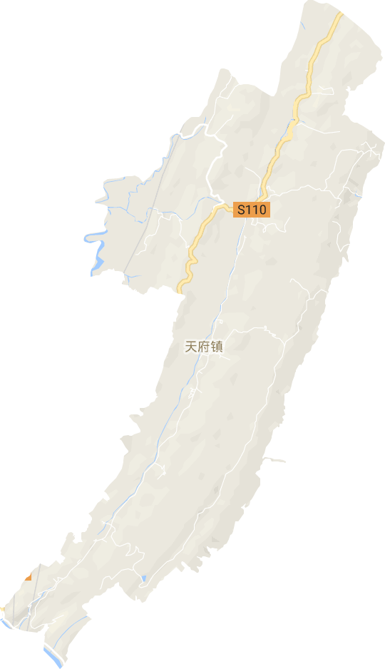 天府镇电子地图