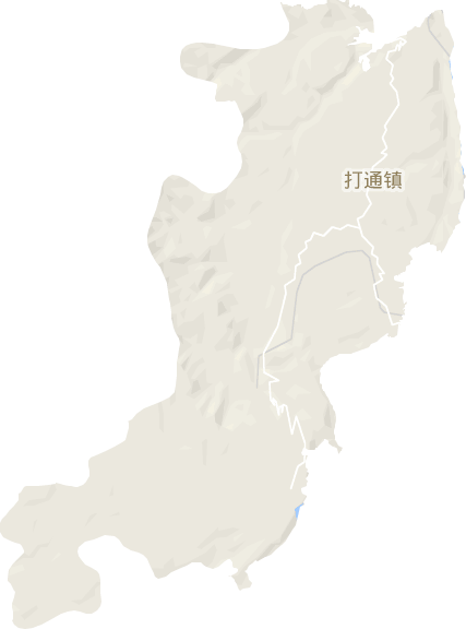 打通镇电子地图