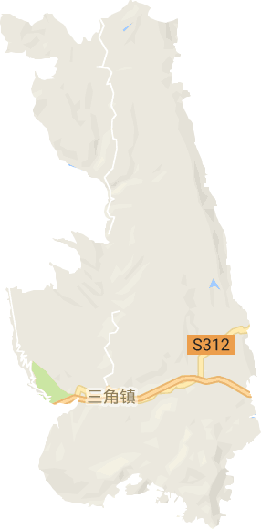 三角镇电子地图