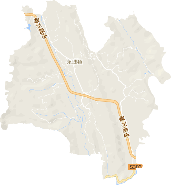 永城镇电子地图